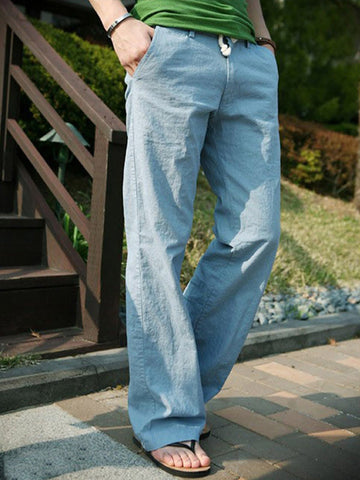 Casual Plain Pants
